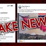 Thai army dismisses Cambodia&#8217;s chemical weapon claims as fake news | Thaiger