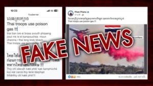 Thai army dismisses Cambodia’s chemical weapon claims as fake news | Thaiger