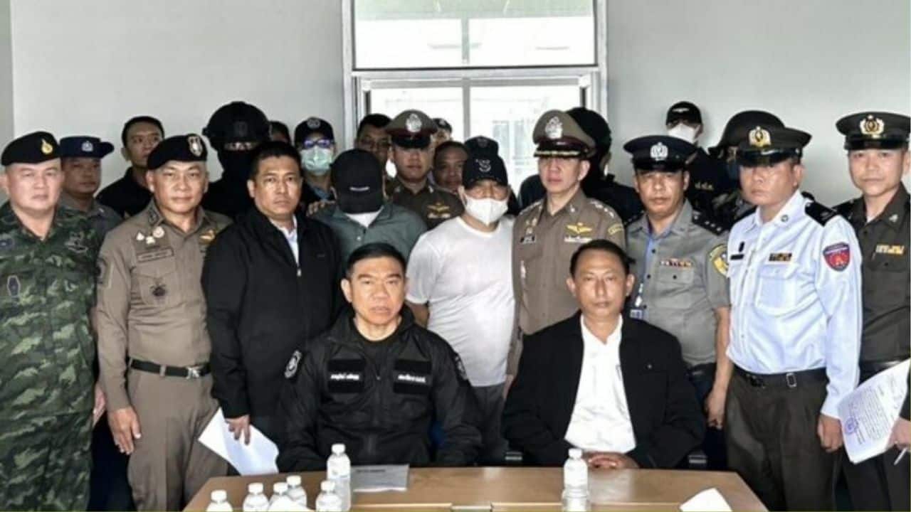 Thai drug traffickers arrested in Myanmar, bounty 2.5 million baht