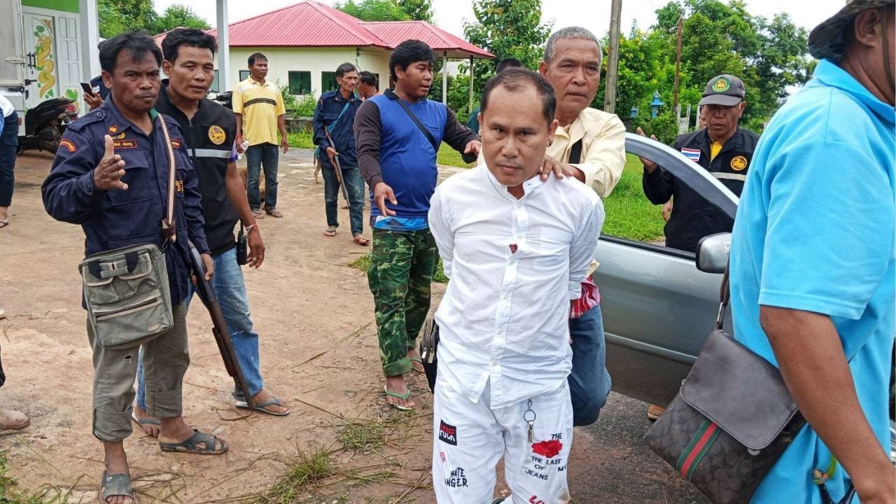 Thai police arrest suspected Cambodian spy near Surin border | Thaiger