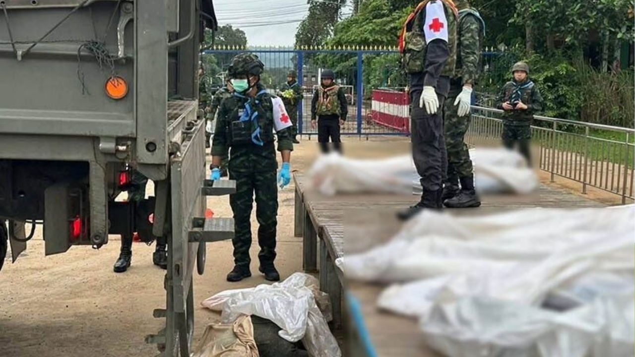 Thai officials repatriate bodies of Cambodian soldiers after clashes | Thaiger