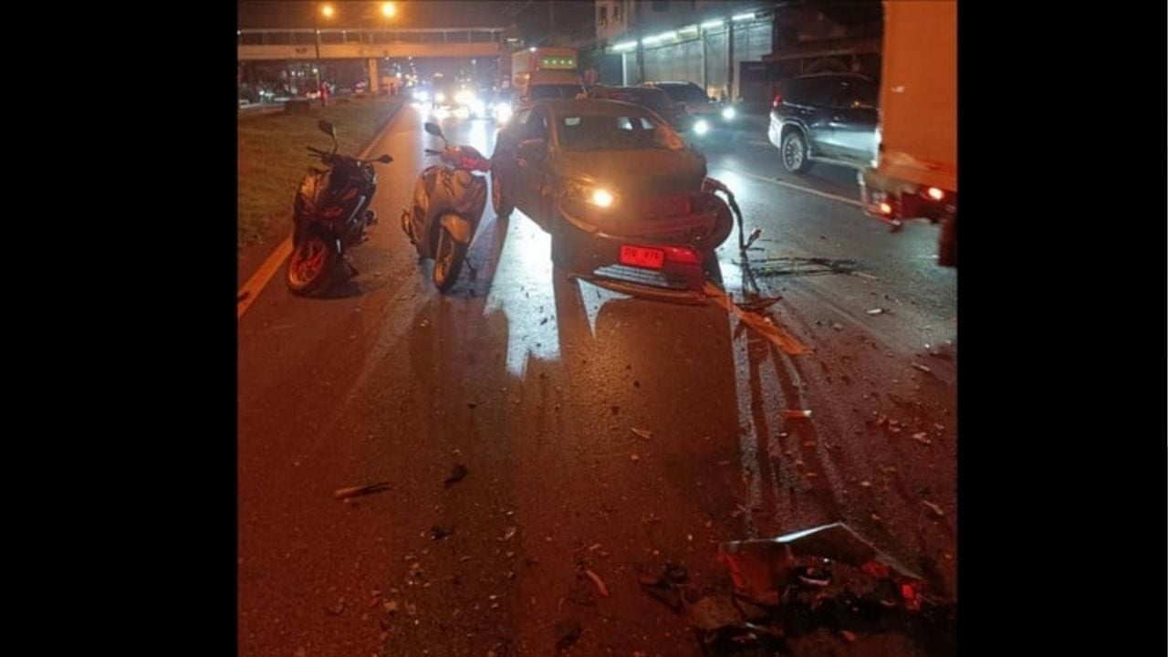 Phuket motorcyclist killed in crash with drunk driver on Thepkrasattri Road | Thaiger