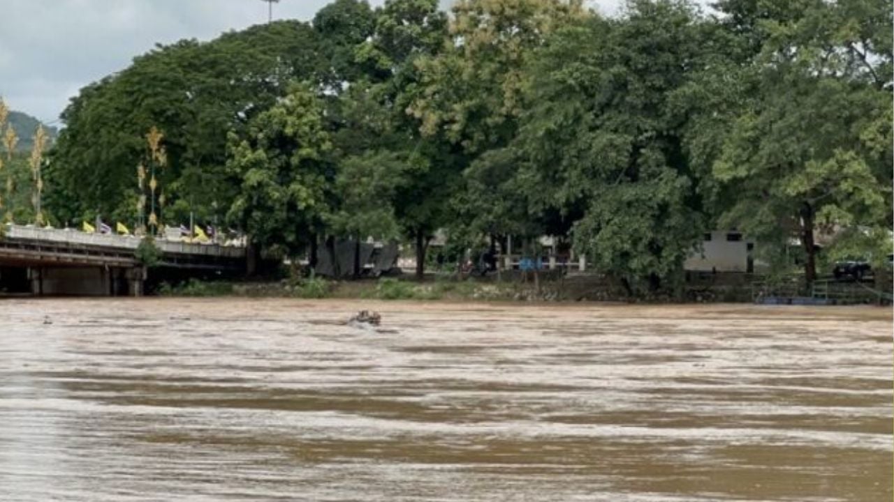 Chiang Rai residents brace for floods as Kok River rises | Thaiger