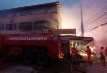 Fire at Nakhon Ratchasima bicycle store causes 3 million baht damages | Thaiger