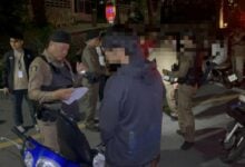 Pattaya police raid targets noisy teens, seizes modified motorcycles