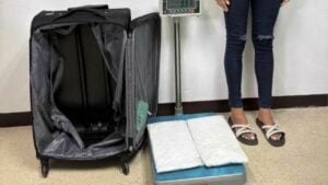 Brazilian duo caught with 6.63kg cocaine at Koh Samui airport