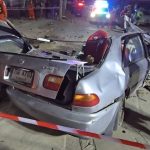 Man dies in Kanchanaburi car crash after fleeing police checkpoint | Thaiger