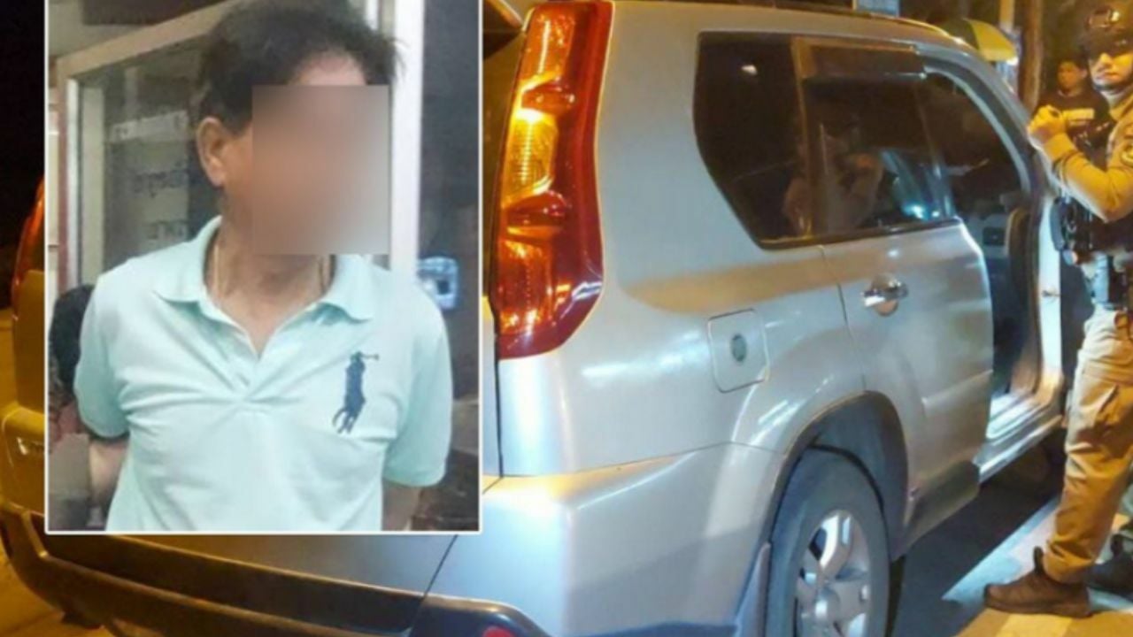 Retired officer arrested after failed Lop Buri armed robbery attempt