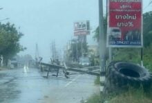 Severe storm in Nakhon Si Thammarat causes city-wide blackout
