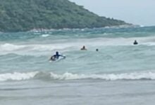 Lifeguard rescues French children from rip current at Kata Beach (video)