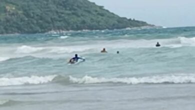 Lifeguard rescues French children from rip current at Kata Beach (video)