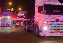 Fatal accident on Sukhumvit Road as truck collides with motorcycle | Thaiger