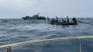 Five rescued from drifting boat off Phuket amid severe weather