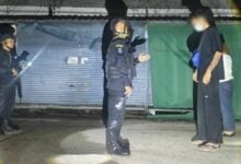 Thai soldiers intercept illegal entrants from Cambodia