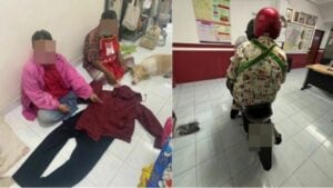 Two women arrested for stealing phone from elderly monk