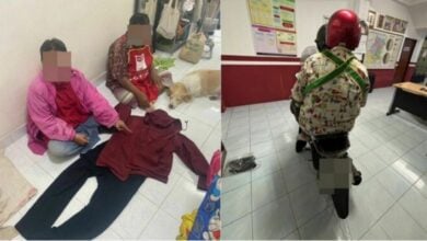 Two women arrested for stealing phone from elderly monk