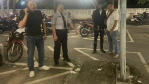 Security guard arrested for stealing 2,000 baht from student’s bike