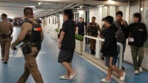4 of 7 suspects arrested for 3.4 million baht robbery in Bangkok car park