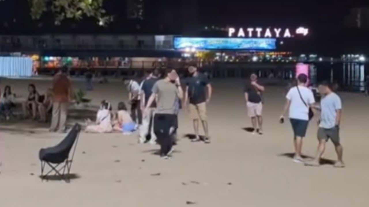 Public bathroom called after foreigners pee on beach
