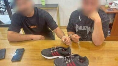 2 Iranian men arrested for stealing trainers from Phuket shoe shop