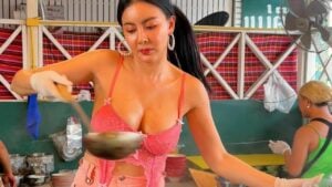 Pattaya restaurant owner defends hygiene after sexy cooking video