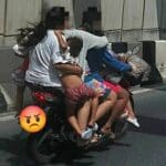 Burmese family in Phuket apologises after viral motorcycle photo | Thaiger