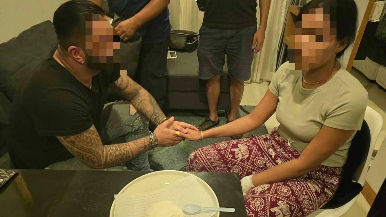 Last farewell: Thai-Swedish couple arrested in Phuket for selling cocaine