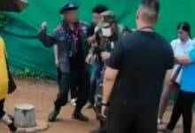Former Thai ranger punches Cambodian soldier at controversial border site