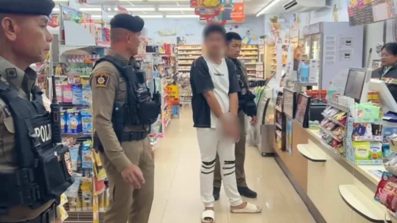 Convenience store thief