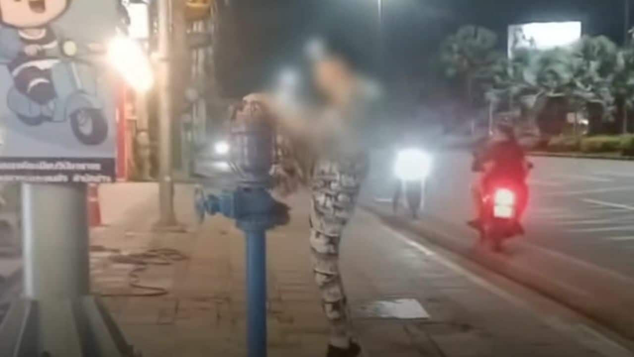 Singing on public road leads to online criticism