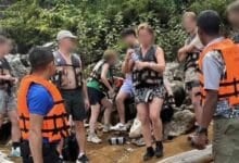 Thai tour guide killed, 16 foreign tourists rescued after boat capsizes in Surat Thani dam