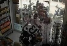 Arab tourist tries to impress woman but crashes motorcycle into Phuket pharmacy