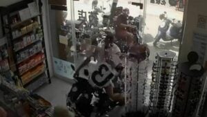 Arab tourist tries to impress woman but crashes motorcycle into Phuket pharmacy