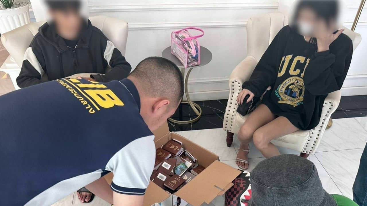 fake passports offered to victims of job scam run by Thai transwoman