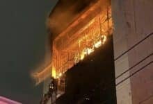 Fire erupts on 6th floor of Bangkok building, cause under investigation