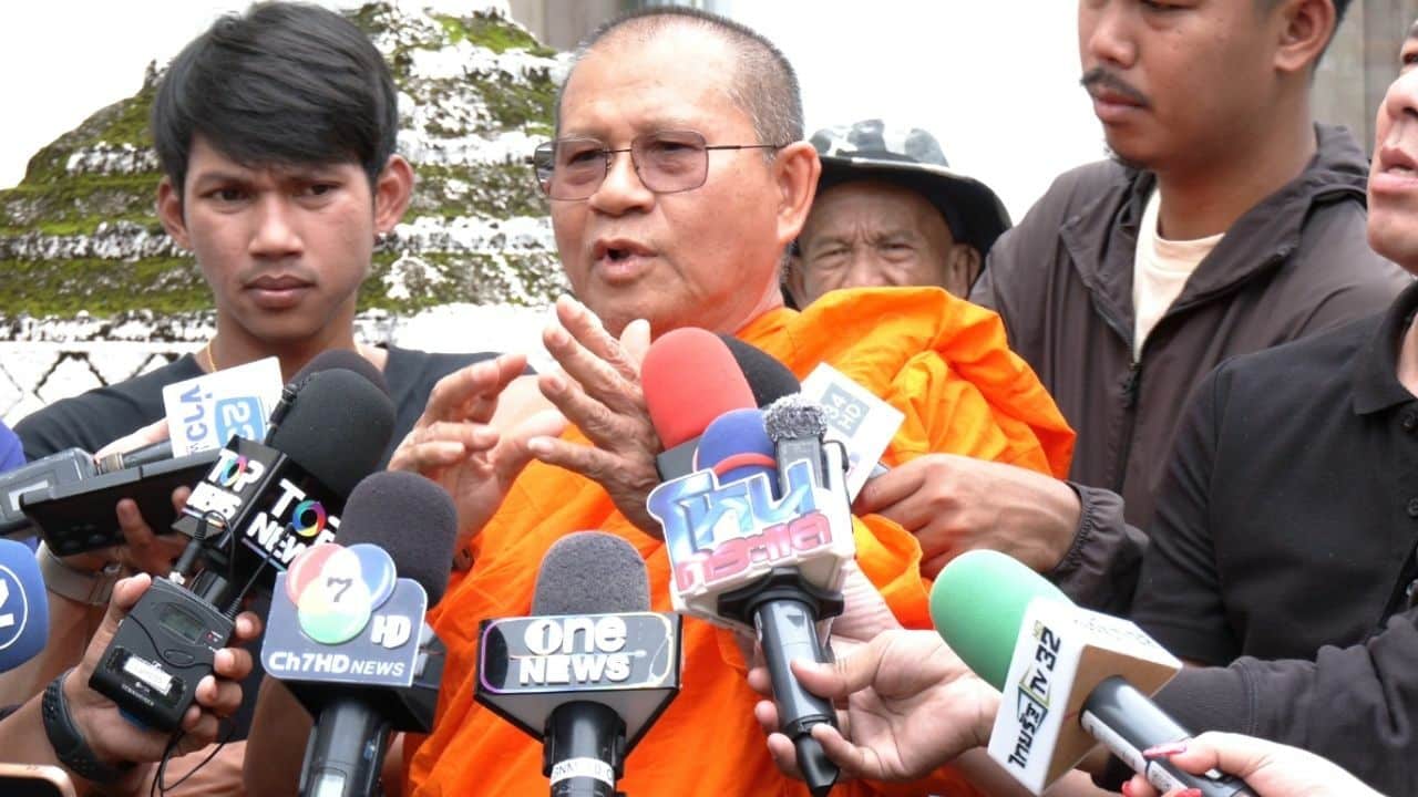 From monk to suspect: Abbot may face charges over false theft report