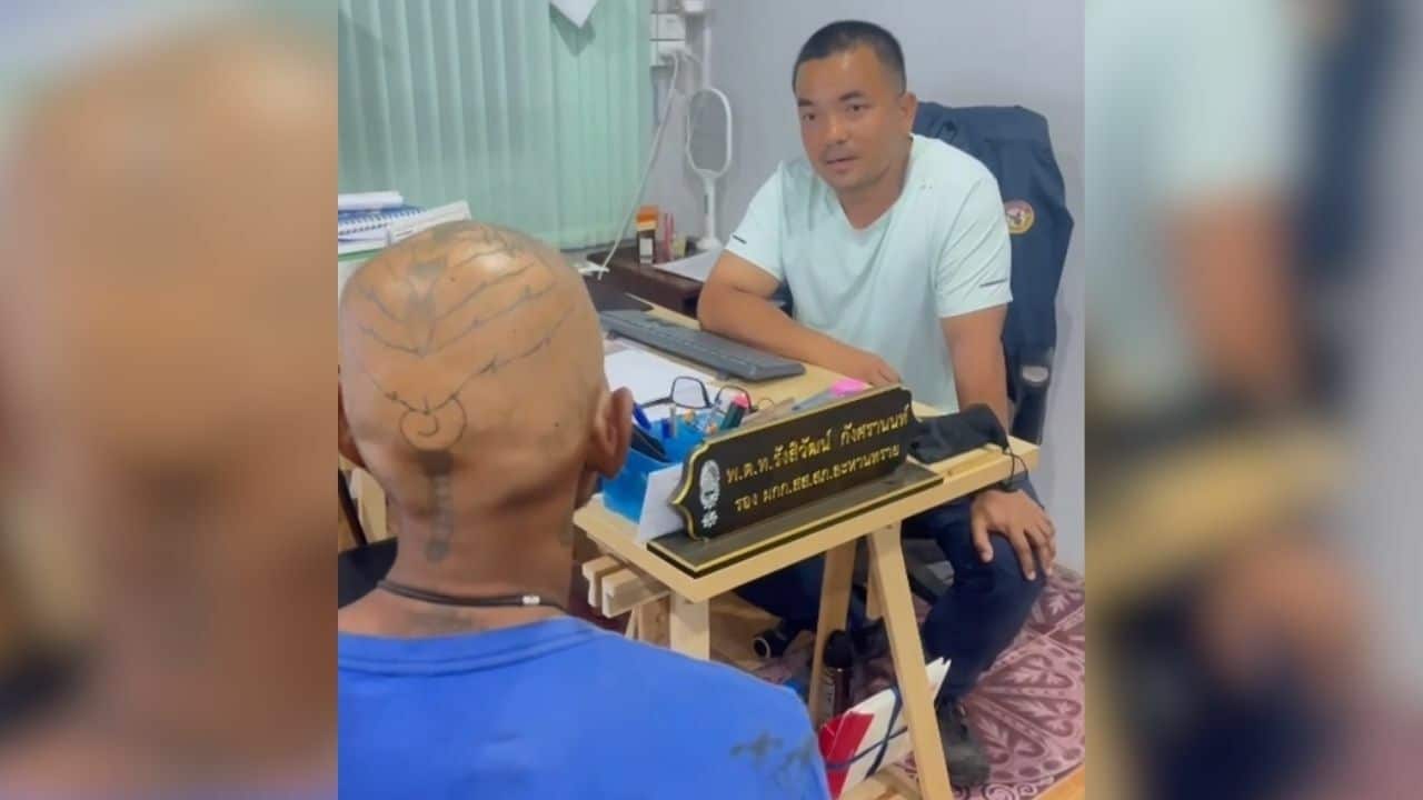 Thai thief denies sniffing stolen underwear