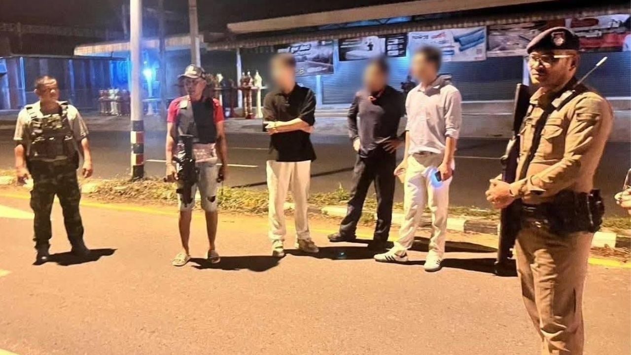 3 Chinese men arrested for filming restricted army zones in Surin | Thaiger