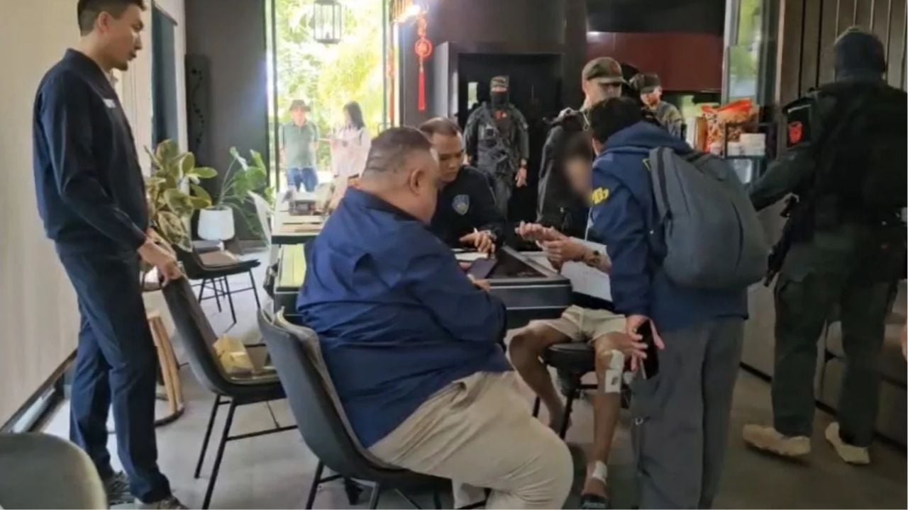 Chinese scammers arrested in Chiang Mai