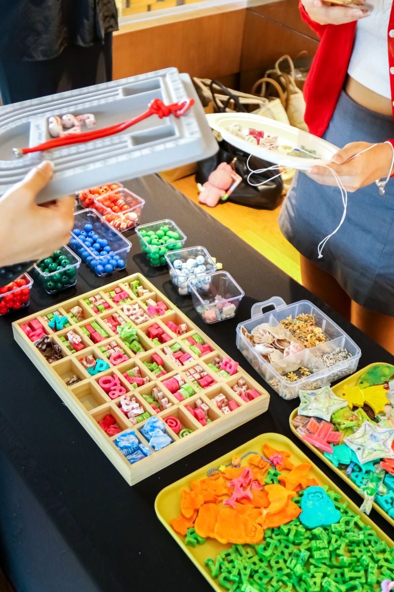 Eco-keychain workshop by Mirren.crab at Slowcombo Bangkok