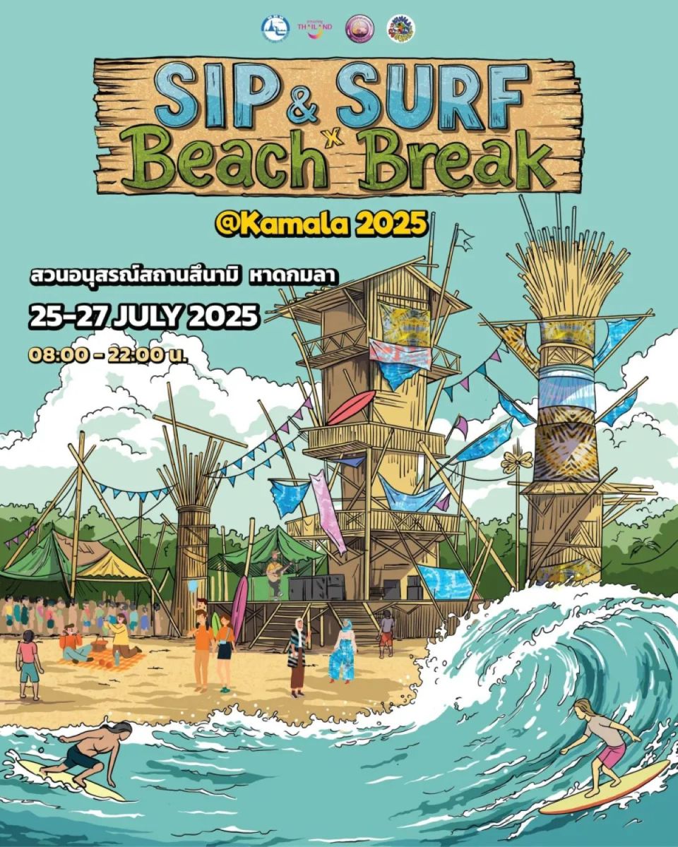 Phuket’s green season revival at Sip & Surf x Beach Break @Kamala 2025 | Thaiger