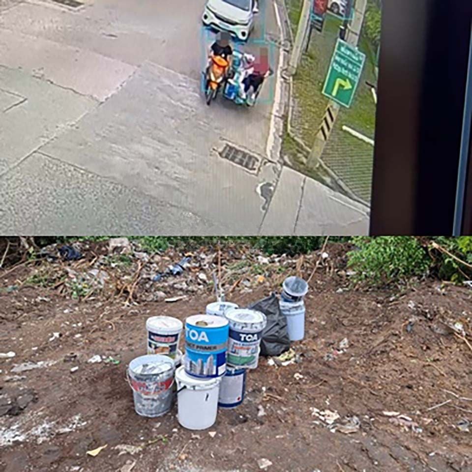 CCTV busts trash dumpers in Pattaya green zone sting | News by Thaiger