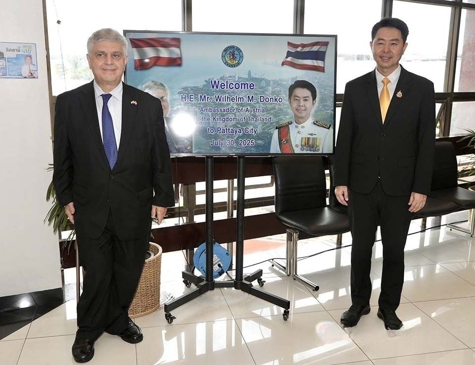 Austrians eye Pattaya paradise as mayor rolls out red carpet | News by Thaiger