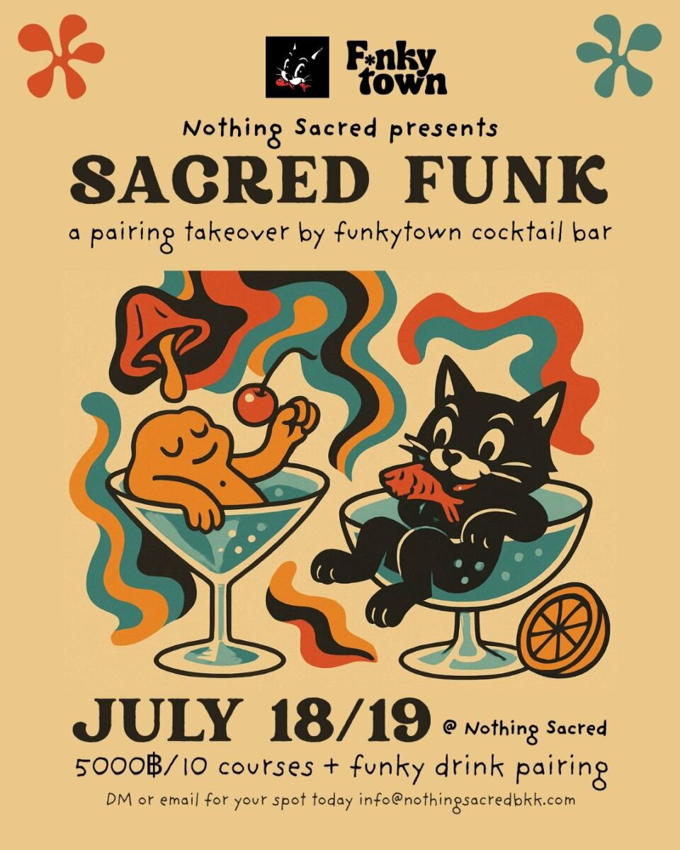 Sacred Funk at Nothing Sacred Bangkok
