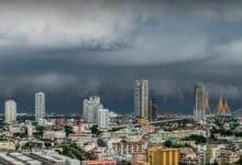 Heavy rain and thunderstorms trigger flood warning in Thailand