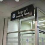 Suvarnabhumi tests indoor smoking rooms to curb toilet puffing | Thaiger