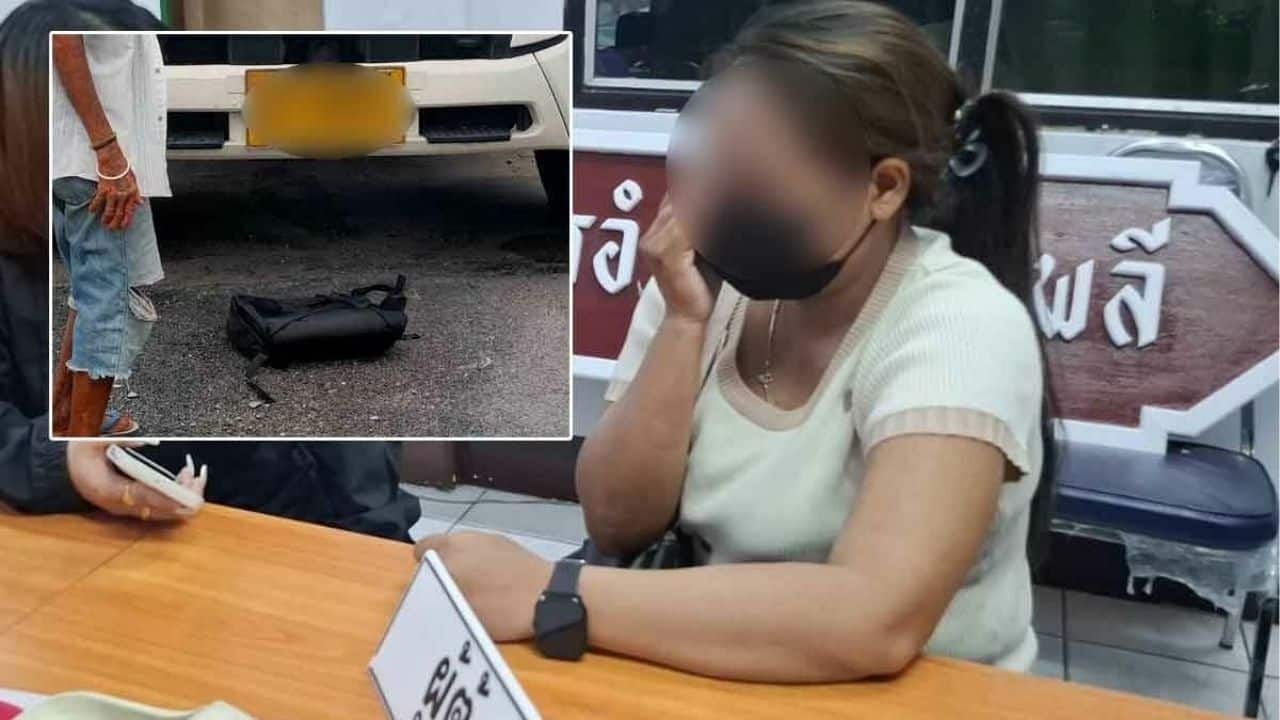 Baby in backpack: Samut Prakan mum busted for abandonment