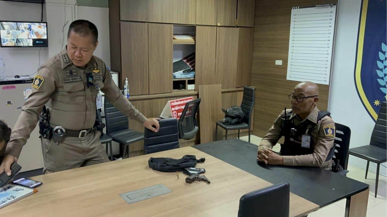 Teen biker caught with homemade gun in Pattaya gang bust