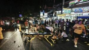 Filipina killed in horror Patong crash as SUV ploughs into bikes