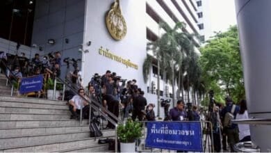 Thaksin faces court over monarchy remarks in closed-door trial